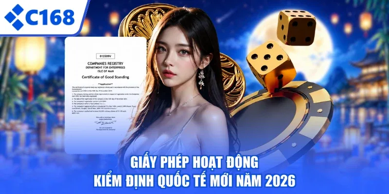 Giấy phép hoạt động kiểm định quốc tế mới năm 2026